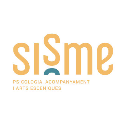Logotipo Sisme. Psicologia, acompanyament i arts escèniques